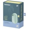 SATISFYER - PRO TO GO 2 ESTIMULADOR Y VIBRADOR DE DOBLE PULSO DE AIRE VERDE