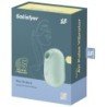 SATISFACTOR - PRO TO GO 2 ESTIMULADOR Y VIBRADOR DE DOBLE PULSO DE AIRE VERDE