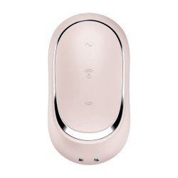 SATISFYER - PRO TO GO 2 ESTIMULADOR Y VIBRADOR DE DOBLE PULSO DE AIRE BEIGE