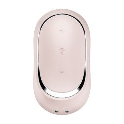 SATISFACTOR - PRO TO GO 2 ESTIMULADOR Y VIBRADOR DE DOBLE PULSO DE AIRE BEIGE