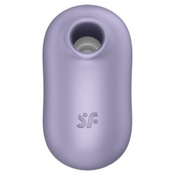 SATISFYER - PRO TO GO 2 ESTIMULADOR Y VIBRADOR DE DOBLE PULSO DE AIRE VIOLETA