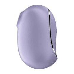 SATISFACTOR - PRO TO GO 2 ESTIMULADOR Y VIBRADOR DE DOBLE PULSO DE AIRE VIOLETA