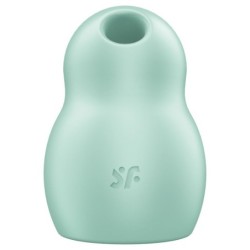 SATISFYER - PRO TO GO 1 ESTIMULADOR Y VIBRADOR DE DOBLE PULSO DE AIRE VERDE