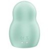 SATISFACTOR - PRO TO GO 1 ESTIMULADOR Y VIBRADOR DE DOBLE PULSO DE AIRE VERDE
