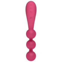 SATISFYER TRI BALL 1 MULTI VIBRADOR - ROJO
