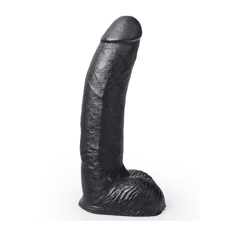 SISTEMA HUNG - DILDO REALISTA NEGRO GEORGE 22 CM