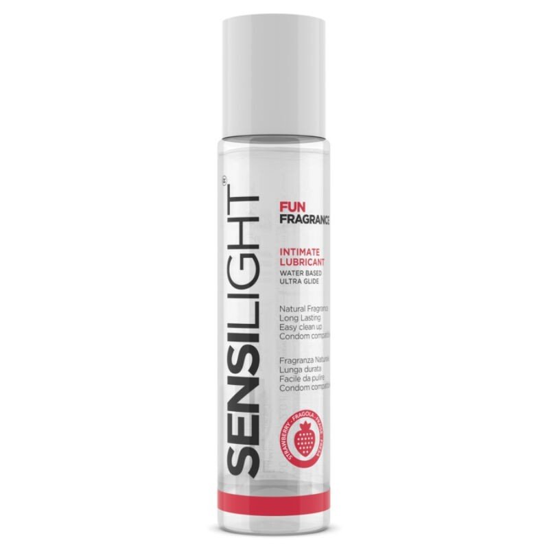 ÍNTIMA - LUBRICANTE SENSILIGHT A BASE DE AGUA CON SABOR A FRESA 60 ML