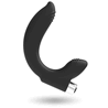 JUGUETES PARA ADICTOS - VIBRADOR PROSTÁTICO RECARGABLE MODELO 7 - NEGRO