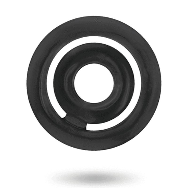 JUGUETES PARA ADICTOS - POTENZ - ANILLO C PARA PENE NEGRO