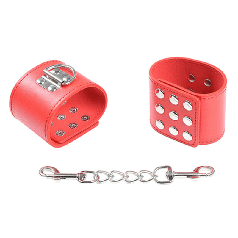 OHMAMA FETISH - ESPOSAS ROJAS CON CIERRE DE BOTONES