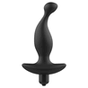 JUGUETES PARA ADICTOS - MASAJEADOR ANAL CON VIBRACIÓN NEGRA MODELO 1