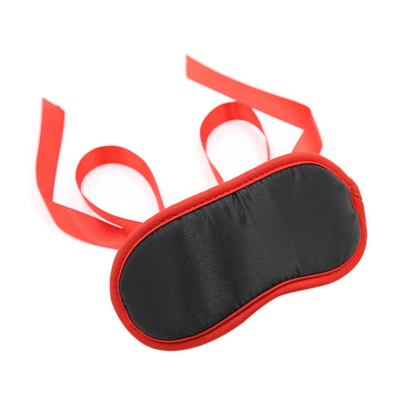 OHMAMA - FETICHE NEGRO BORDES ROJOS
