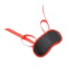 OHMAMA - FETICHE NEGRO BORDES ROJOS