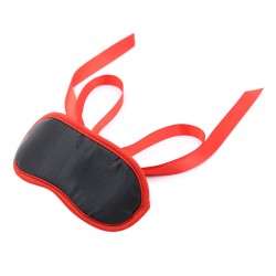 OHMAMA - FETICHE NEGRO BORDES ROJOS