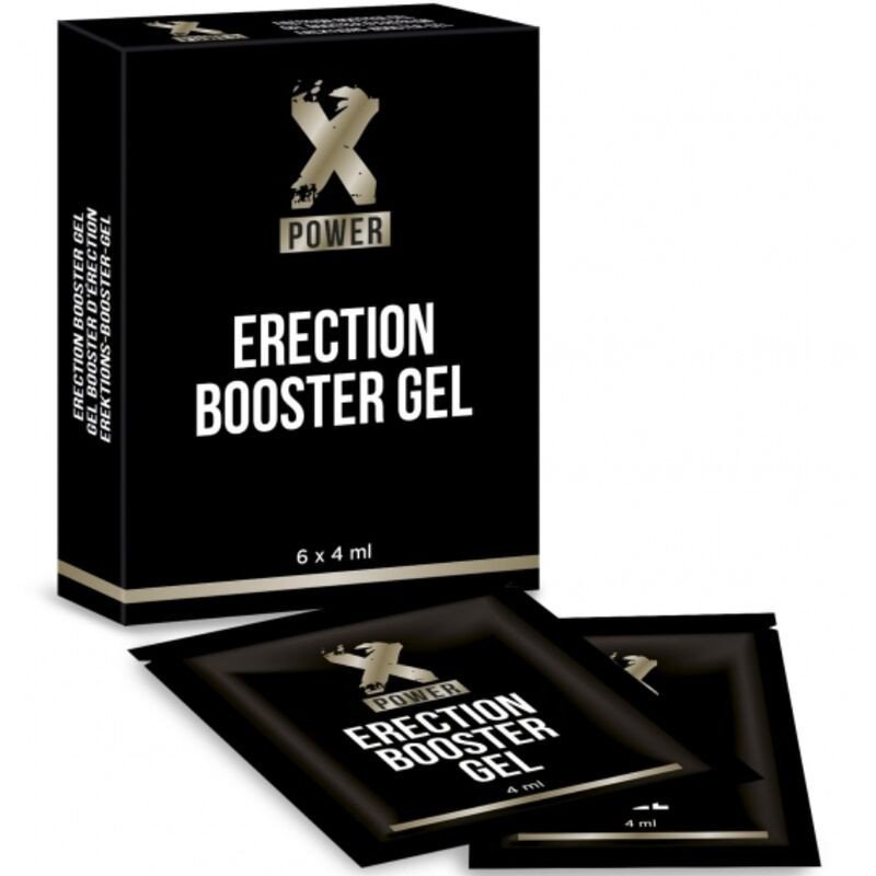 XPOWER - GEL POTENCIADOR DE LA ERECCIÓN 6 X 4 ML
