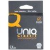 UNIQ - PRESERVATIVOS CLÁSICOS SIN LÁTEX, 3 UNIDADES