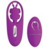 PRETTY LOVE - ESTIMULADOR DE MARIPOSAS BAILARINAS PARA BRAGUITAS CON CONTROL REMOTO LILA