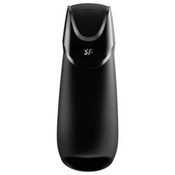 SATISFACTOR - VIBRACIÓN PARA HOMBRES + NEGRO