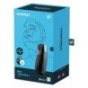 SATISFACTOR - VIBRACIÓN PARA HOMBRES + NEGRO