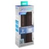 FANTASY X- TENSIONS - FUNDA CON RIBETES 22,86 CM + 7,62 CM CON ENCHUFE Y CONTROL REMOTO MARRÓN