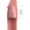 FANTASY X- TENSIONS - EXTENSIÓN DE RIBETES CON CORREA DE 15,24 CM DE PIEL