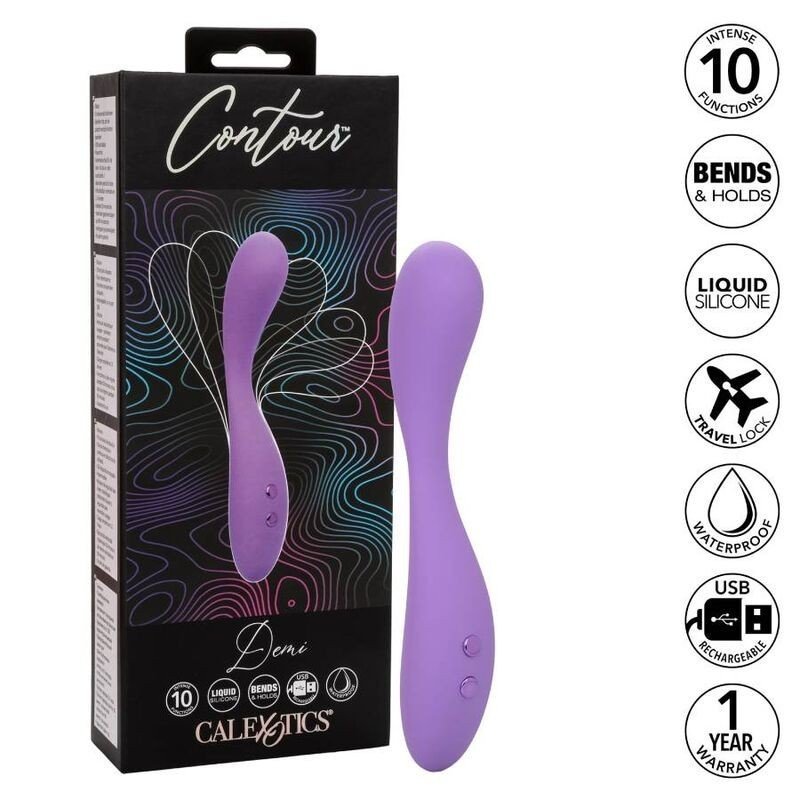 CALIFORNIA EXOTICS CONTOUR DEMI VIOLETA