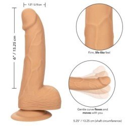 CALEXOTICS - TACOS DE SILICONA DE 15,24 CM PARA PIEL