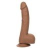 CALIFORNIA EXOTICS SILICONE STUDS 20,32 CM BROWN