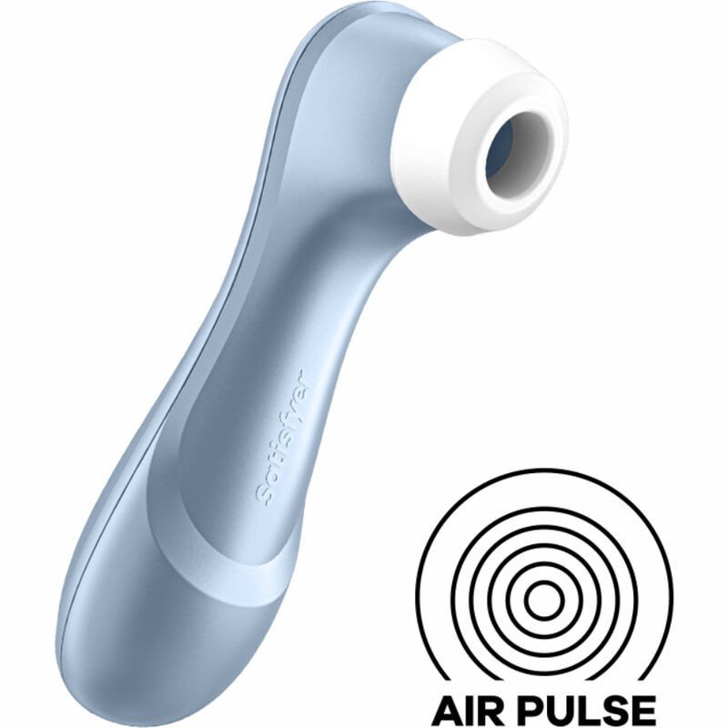 SATISFACTOR - PRO 2 ESTIMULADOR DE PULSO DE AIRE AZUL