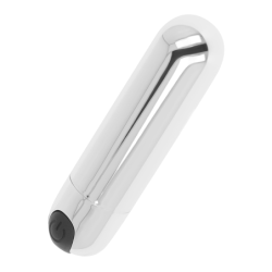 OHMAMA - BALA VIBRADORA DE PLATA DE 8 CM