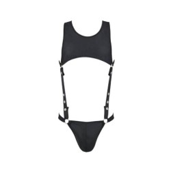 PASSION - 056 BODY ADAM BLACK L/XL
