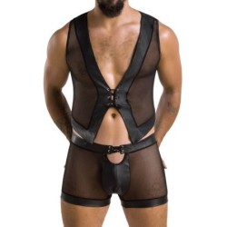 PASSION - 053 CONJUNTO WILLIAM NEGRO L/XL
