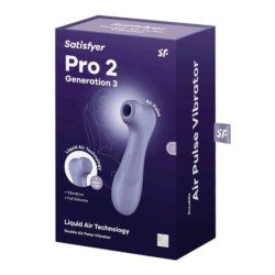 SATISFACTOR - PRO 2 GENERACIÓN 3 TECNOLOGÍA DE AIRE LÍQUIDO LILA