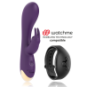 TESORO - VIBRADOR LAURENCE RABBIT + CONTROL REMOTO WATCHME