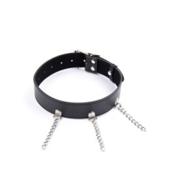 OHMAMA FETISH - COLLAR FETICHE CON ANILLOS