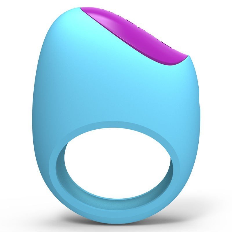 LELO - PICOBONG REMOJI SOCORRISTA ANILLO VIBRATORIO APLICACIÓN SOCORRISTA AZUL