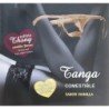 HOTFLOWERS - TANGA DE OBLEA Y 2 ALMOHADILLAS PARA PEZONES, SABOR A VAINILLA /es/pt/en/fr/it/