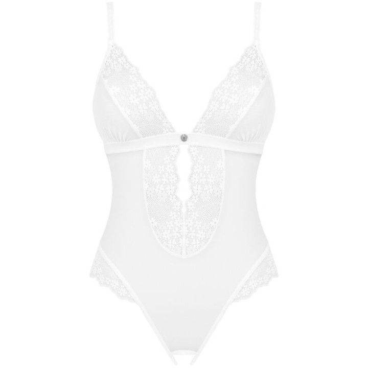 OBSESSIVE - HEAVENLLY CROTCHLESS TEDDY XS/S
