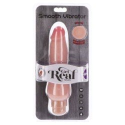 SÉ REAL - VIBRADOR DE DOBLE DENSIDAD CON PIEL SUAVE