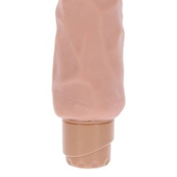 GET REAL - VIBRADOR GRANDE DE DOBLE DENSIDAD DE 20,5 CM PARA PIEL
