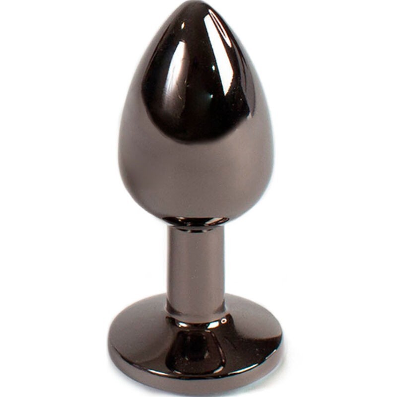 SECRETPLAY - TAPÓN ANAL DE METAL TAMAÑO PINTADO, TAMAÑO PEQUEÑO, 7 CM