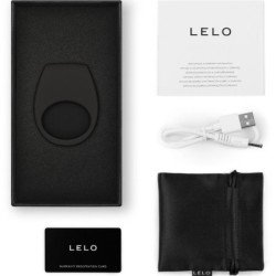 LELO - ANILLO VIBRADOR NEGRO TOR 3