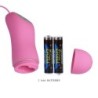 AMOR PRECIOSO - PINZAS CON VIBRACIÓN Y ELECTROSHOCK ROSA