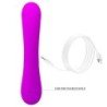 PRETTY LOVE - VIBRADOR CLITORAL DE SILICONA SINCERE Y CON SUCCIÓN MORADO