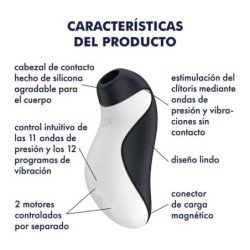 SATISFYER - ORCA AIR PULSE SIMULATOR + VIBRATION