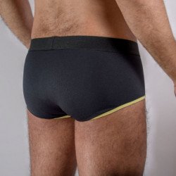 MACHO MS24A CALZONCILLO BRIEF DARK YELLOW XL