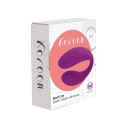 XOCOON - VIBRADOR MORADO PARA PAREJAS BOUND LOVE