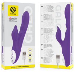 GALATEA - VIBRADOR MORADO GALO + CONTROL REMOTO WATCHME