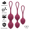 CICI BEAUTY - 3 PERLAS VIBRATORIAS DE KEGEL DE SILICONA PREMIUM CON CONTROL REMOTO