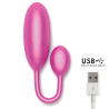 ONINDER - HUEVO VIBRATORIO DENVER ROSA 7 X 2,7 CM APLICACIÓN GRATUITA
